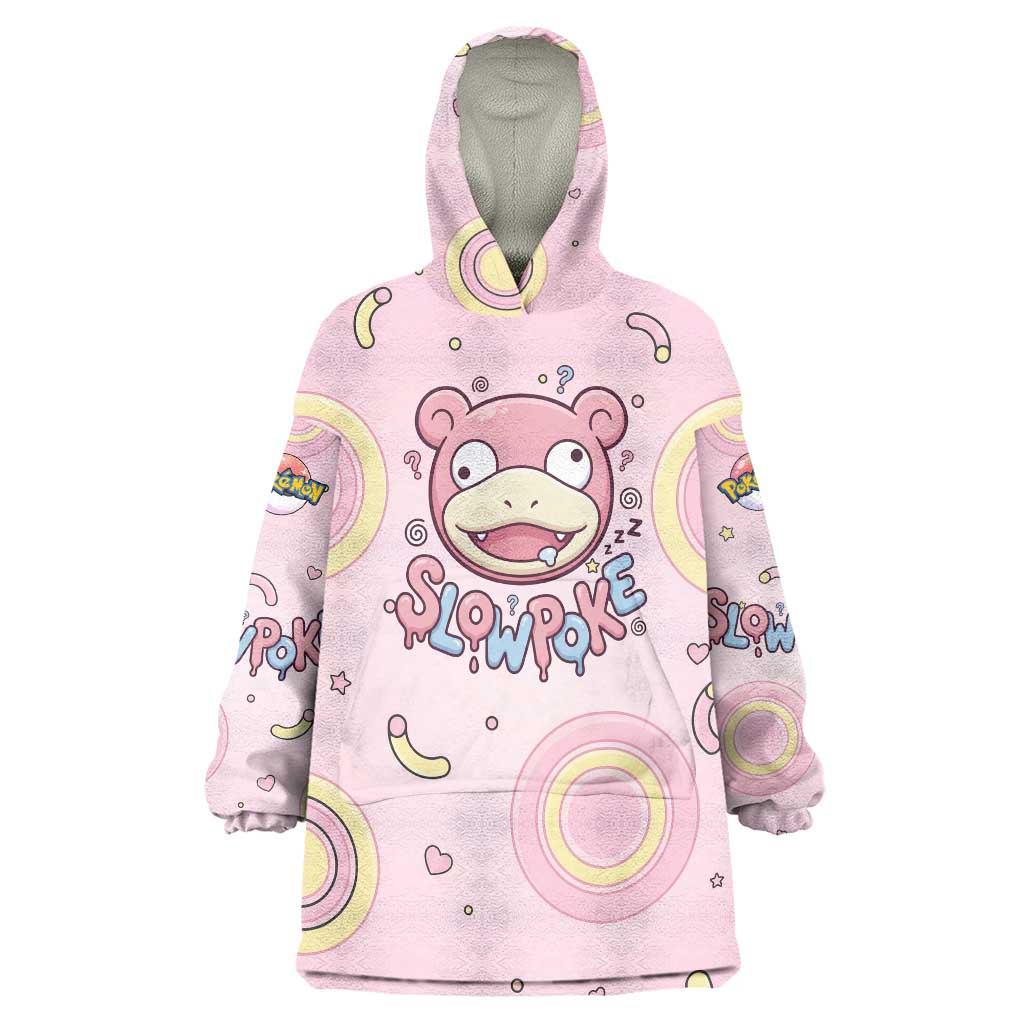 Slowpoke Wearable Blanket Hoodie Sleepy Bubblegum Daydream Art