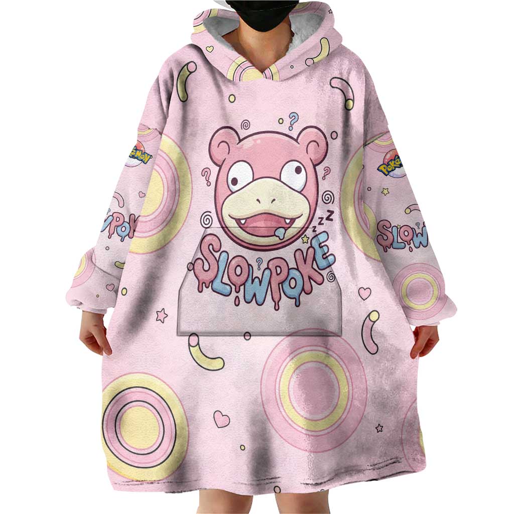 Slowpoke Wearable Blanket Hoodie Sleepy Bubblegum Daydream Art