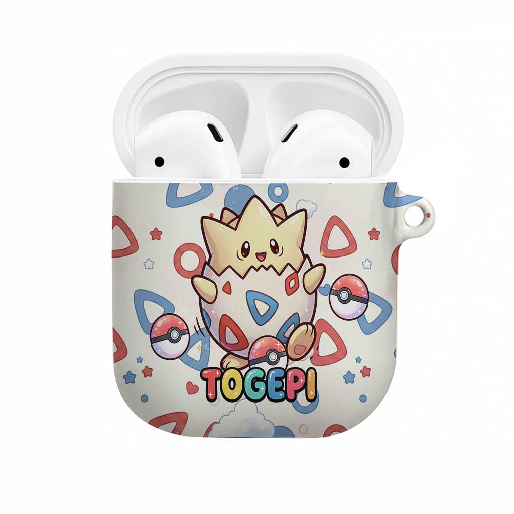 Togepi AirPods Case Joyful Eggshell Whimsy Art