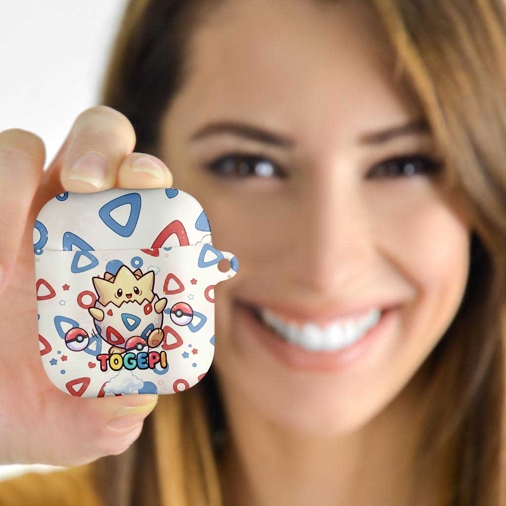 Togepi AirPods Case Joyful Eggshell Whimsy Art