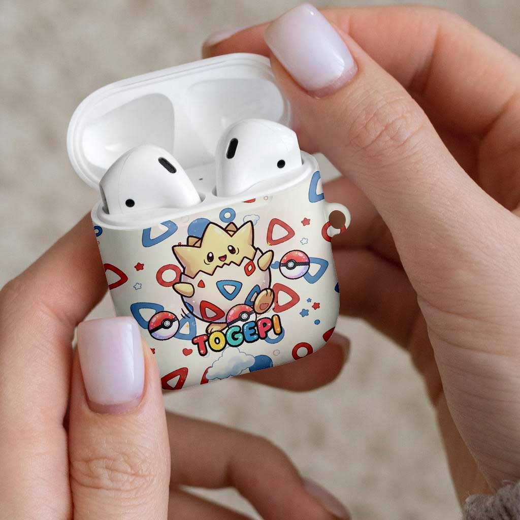 Togepi AirPods Case Joyful Eggshell Whimsy Art
