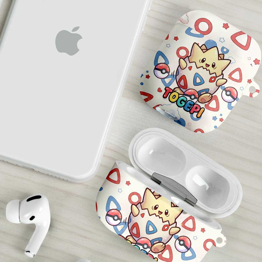 Togepi AirPods Case Joyful Eggshell Whimsy Art