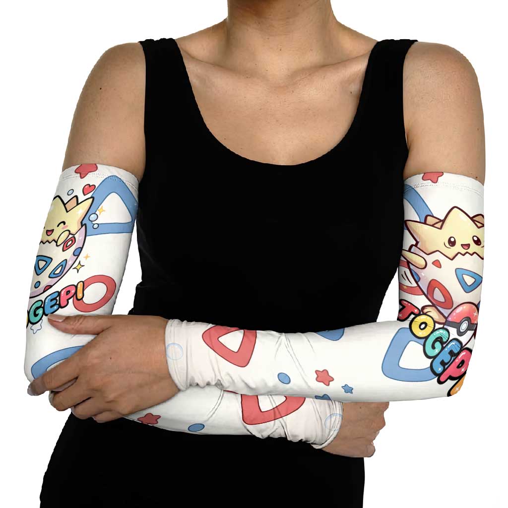 Togepi Arm Sleeves Joyful Eggshell Whimsy Art