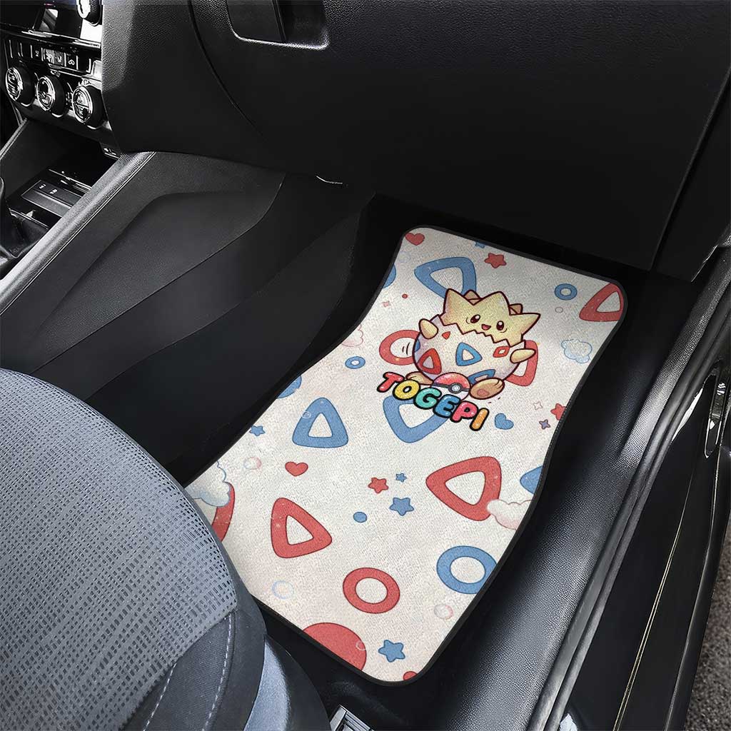 Togepi Car Mats Joyful Eggshell Whimsy Art