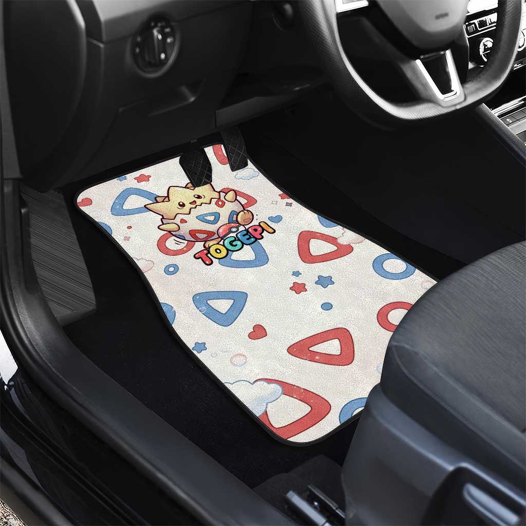 Togepi Car Mats Joyful Eggshell Whimsy Art