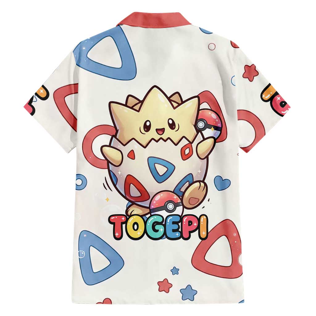 Togepi Hawaiian Shirt Joyful Eggshell Whimsy Art