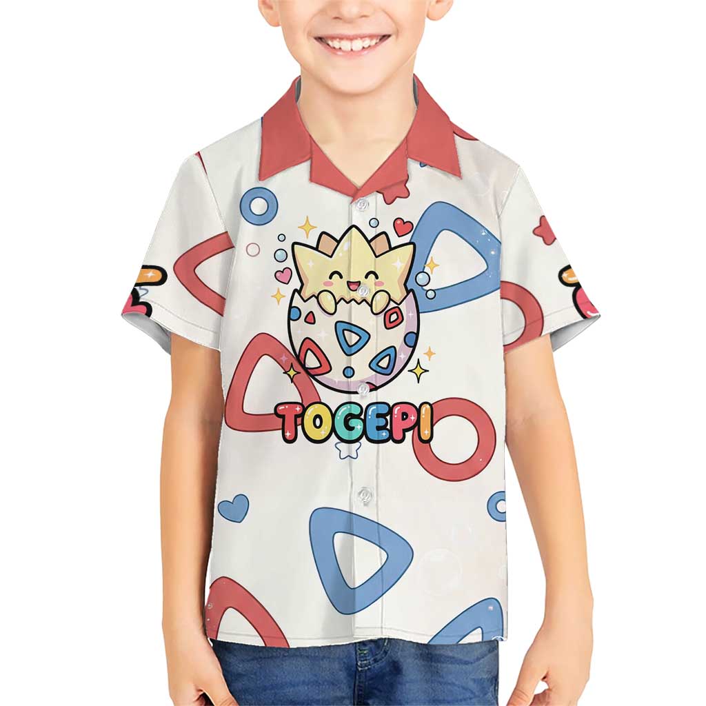Togepi Hawaiian Shirt Joyful Eggshell Whimsy Art
