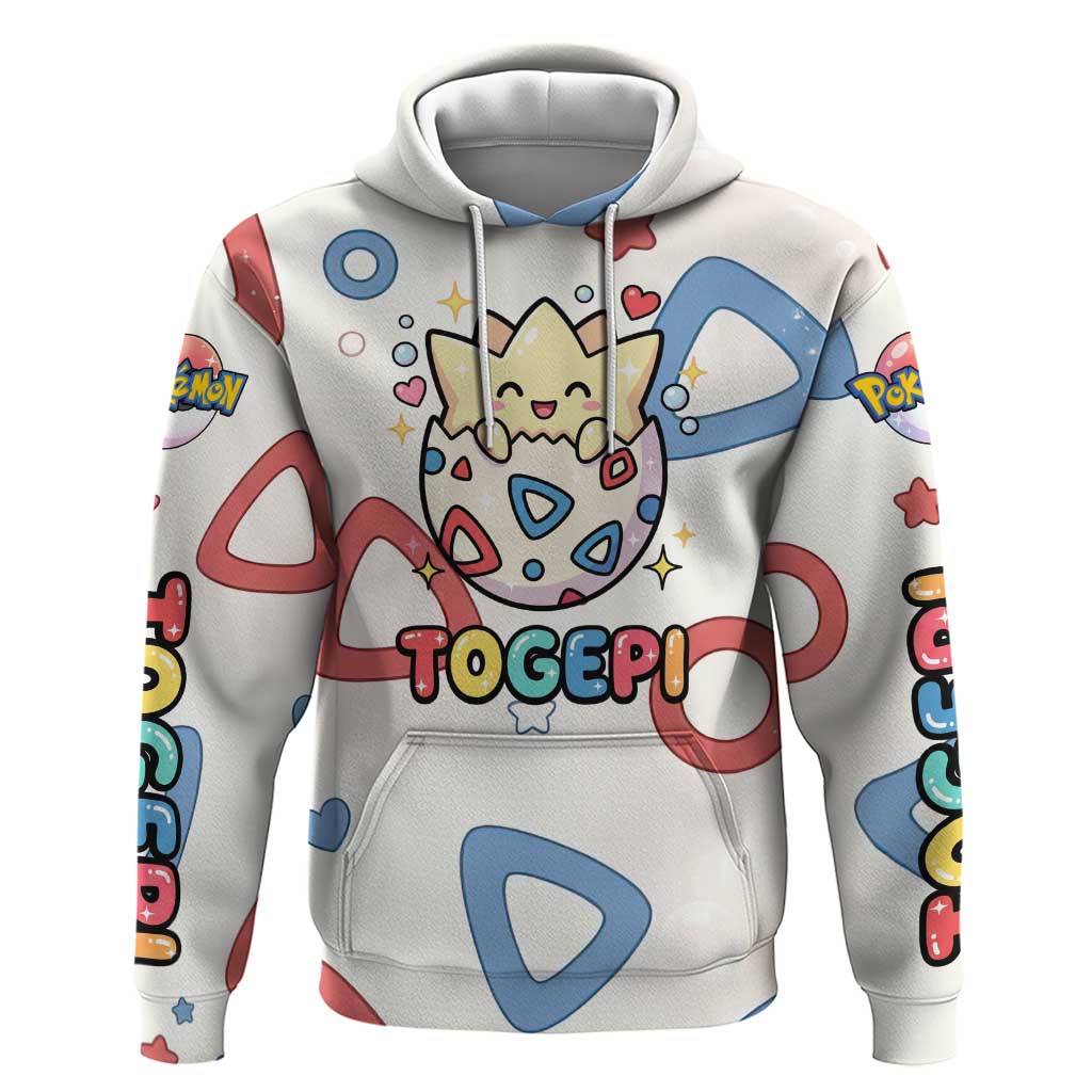 Togepi Hoodie Joyful Eggshell Whimsy Art