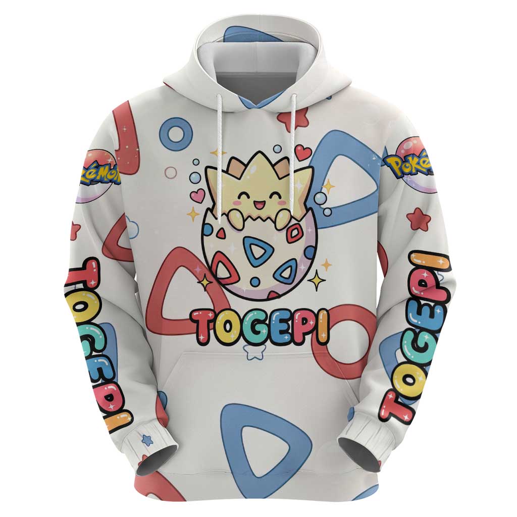 Togepi Hoodie Joyful Eggshell Whimsy Art
