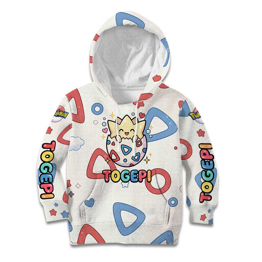 Togepi Kid Hoodie Joyful Eggshell Whimsy Art