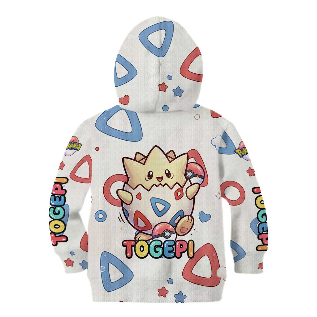 Togepi Kid Hoodie Joyful Eggshell Whimsy Art
