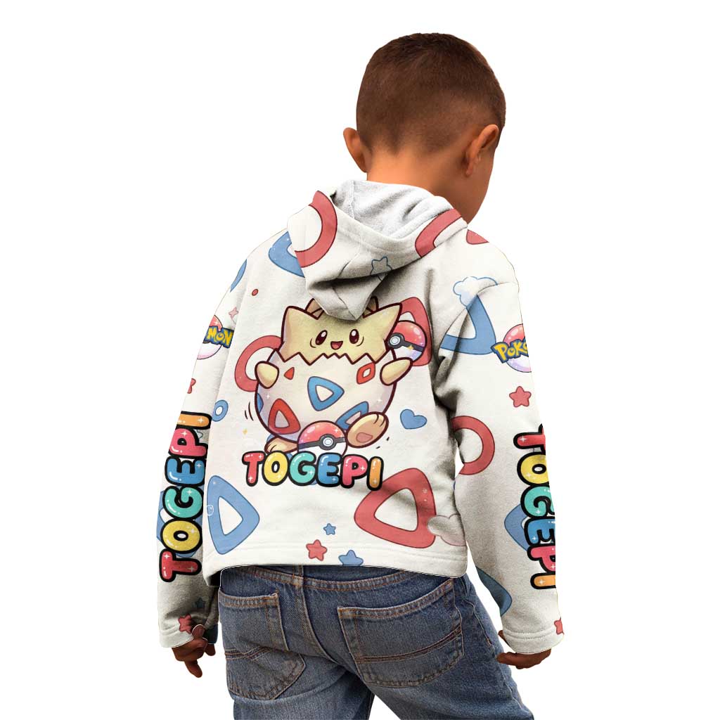 Togepi Kid Hoodie Joyful Eggshell Whimsy Art