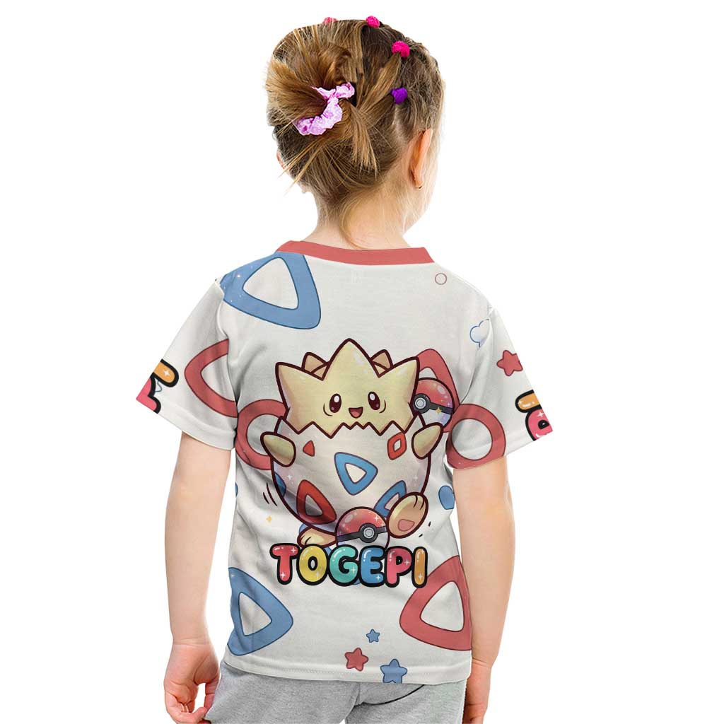 Togepi Kid T Shirt Joyful Eggshell Whimsy Art