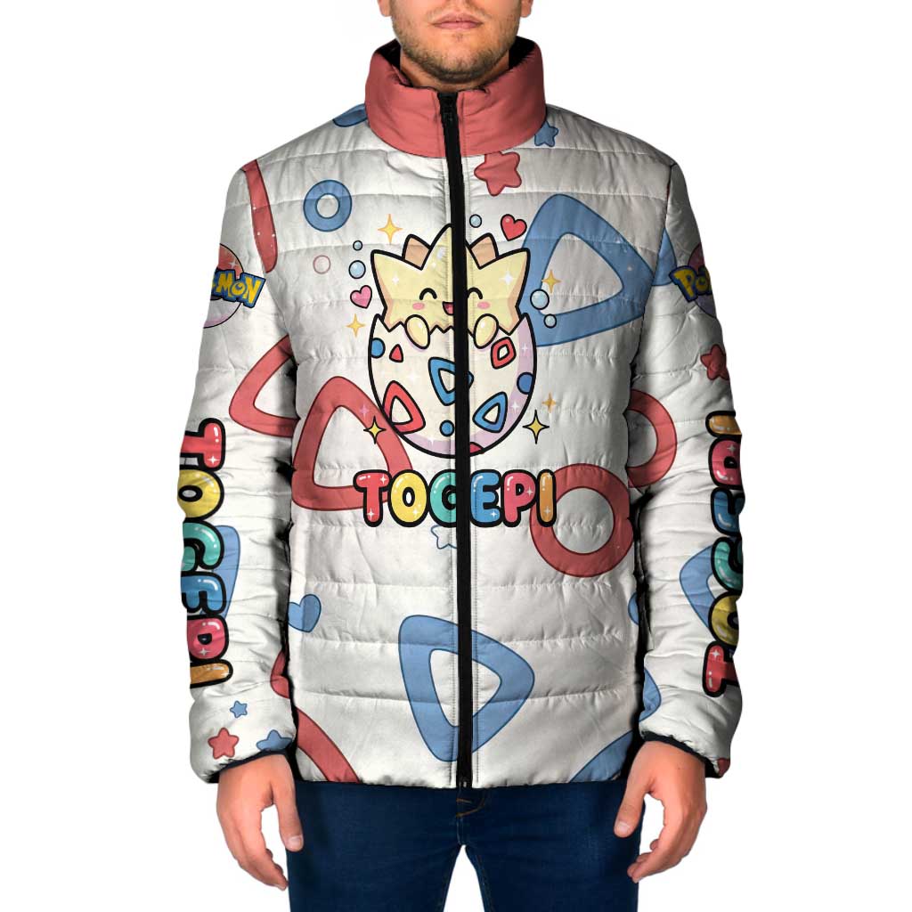 Togepi Padded Jacket Joyful Eggshell Whimsy Art