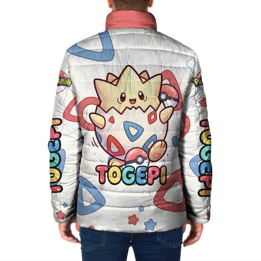 Togepi Padded Jacket Joyful Eggshell Whimsy Art