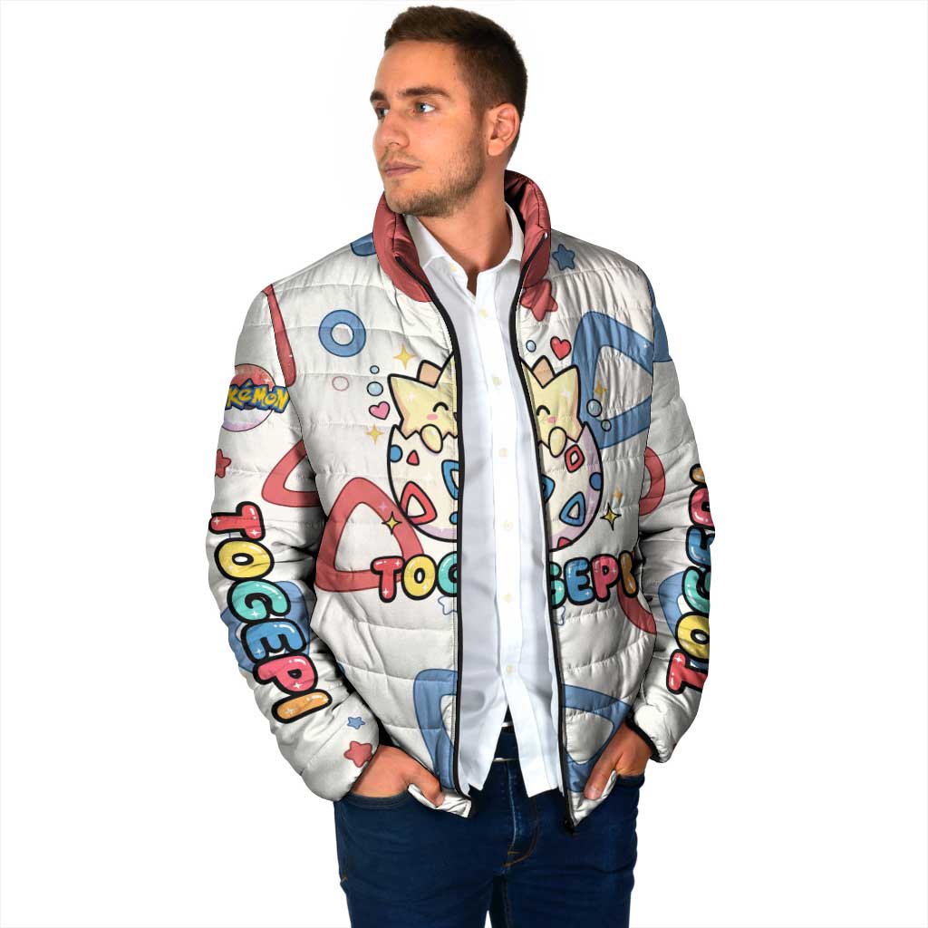 Togepi Padded Jacket Joyful Eggshell Whimsy Art