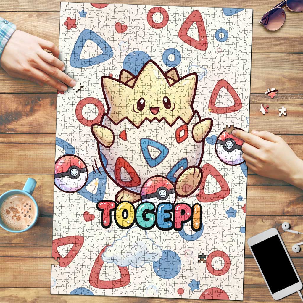 Togepi Puzzle Joyful Eggshell Whimsy Art