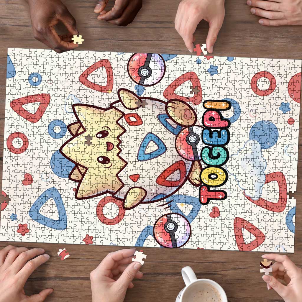 Togepi Puzzle Joyful Eggshell Whimsy Art