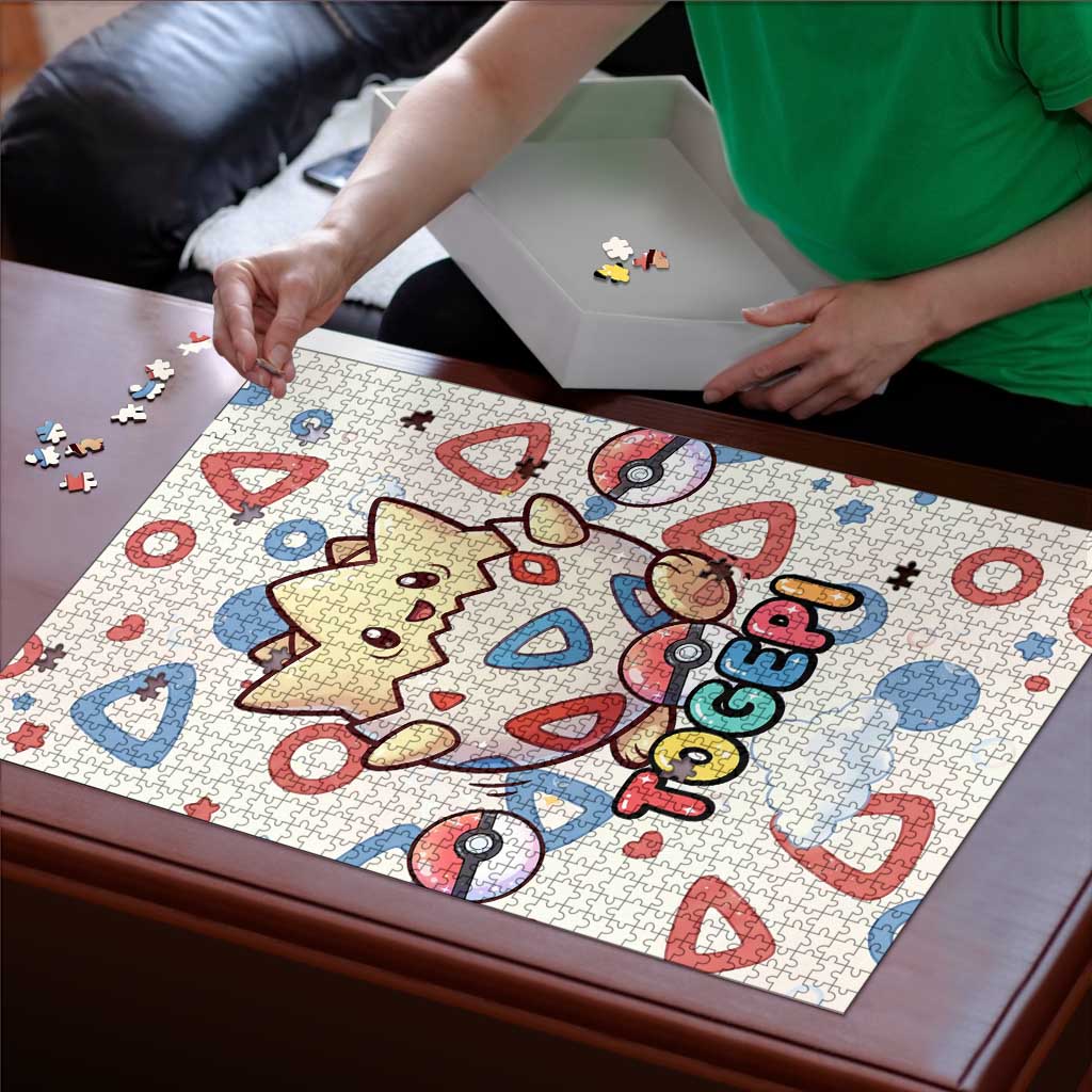 Togepi Puzzle Joyful Eggshell Whimsy Art