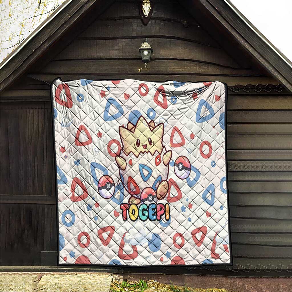 Togepi Quilt Joyful Eggshell Whimsy Art