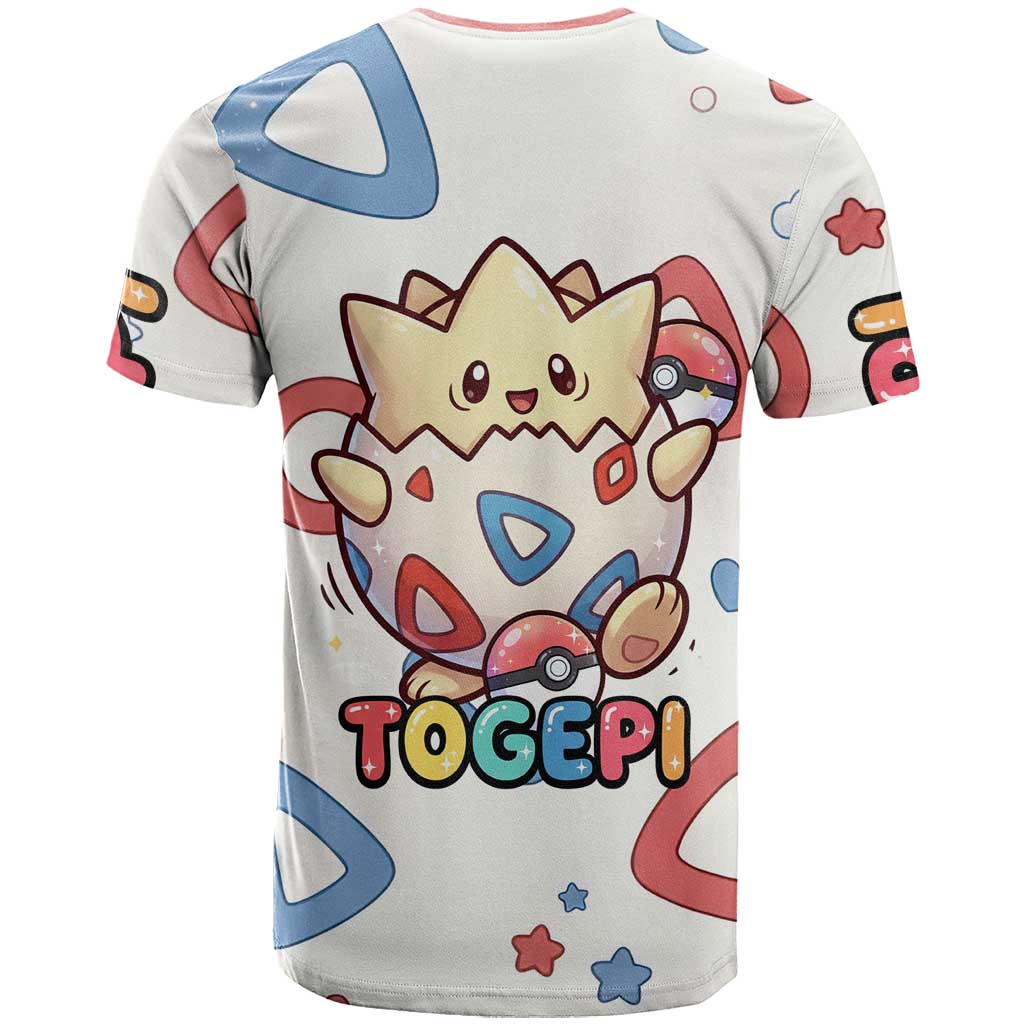 Togepi T Shirt Joyful Eggshell Whimsy Art