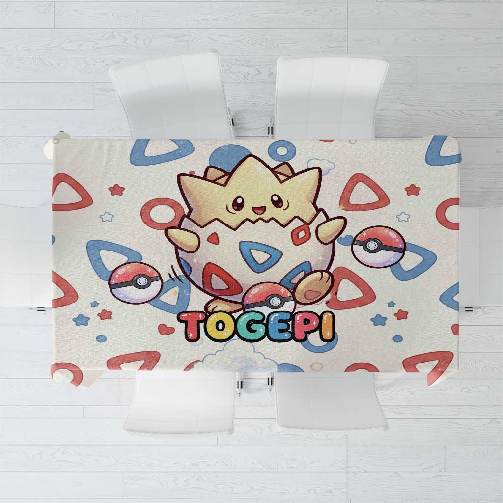 Togepi Tablecloth Joyful Eggshell Whimsy Art