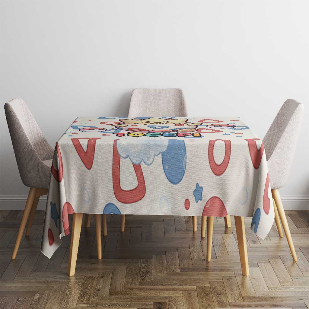 Togepi Tablecloth Joyful Eggshell Whimsy Art