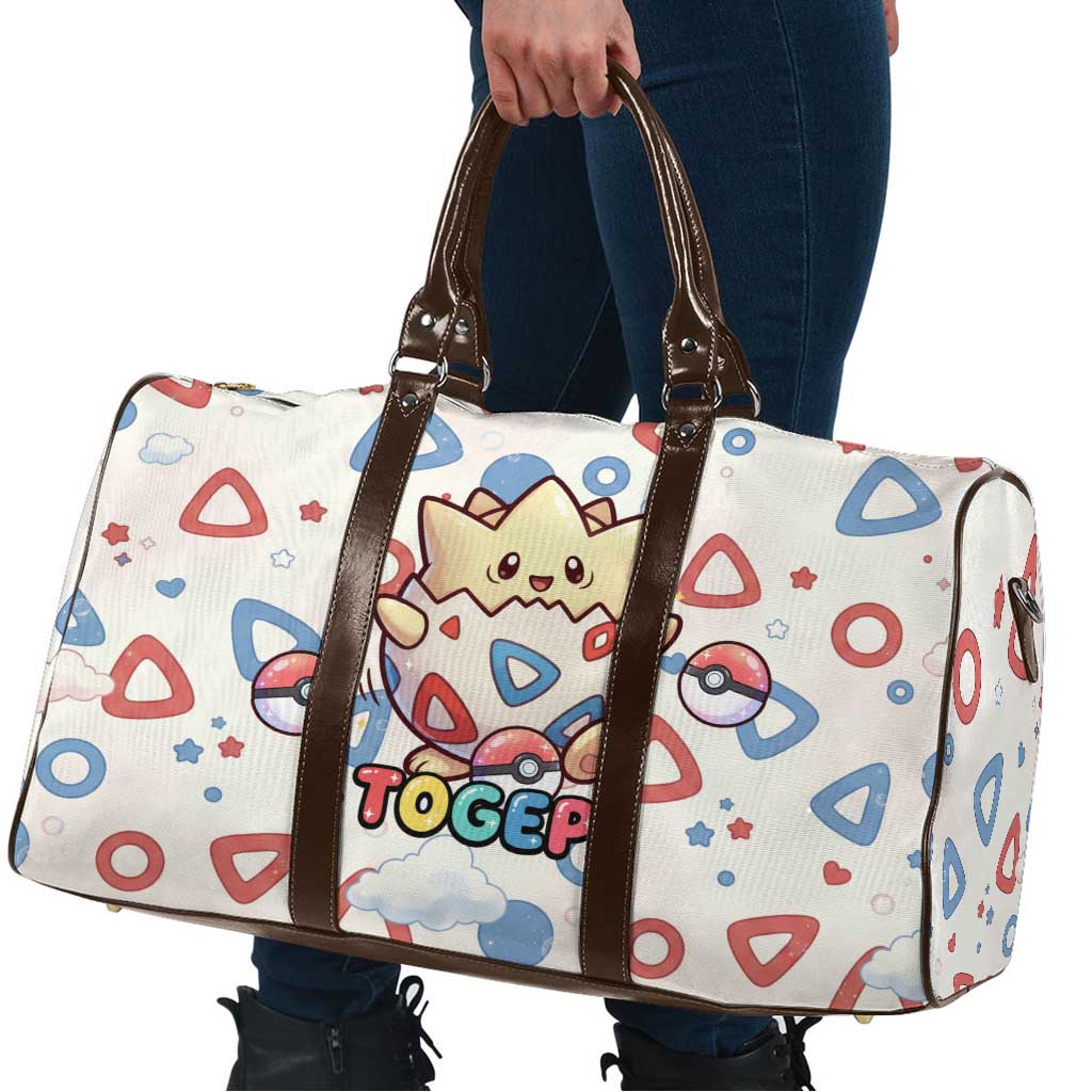 Togepi Travel Bag Joyful Eggshell Whimsy Art
