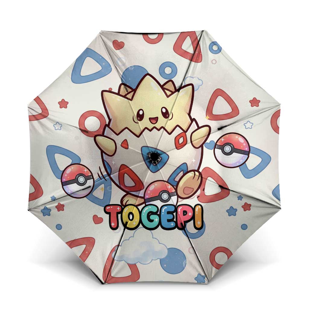 Togepi Umbrella Joyful Eggshell Whimsy Art