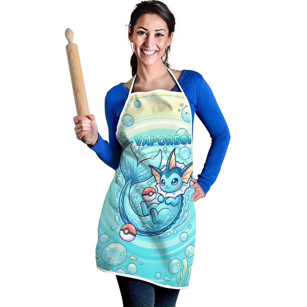 Vaporeon Apron Dreamy Ocean Bubble Fantasy Art