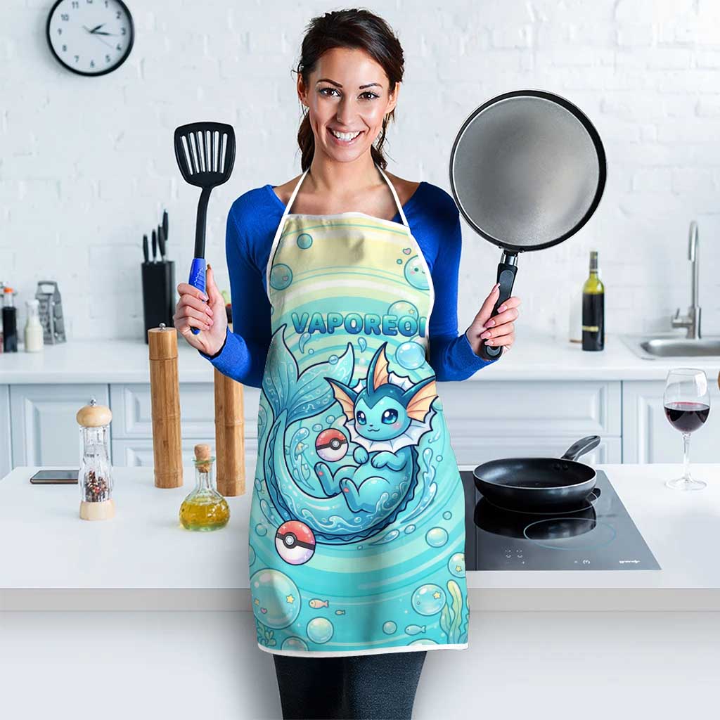 Vaporeon Apron Dreamy Ocean Bubble Fantasy Art