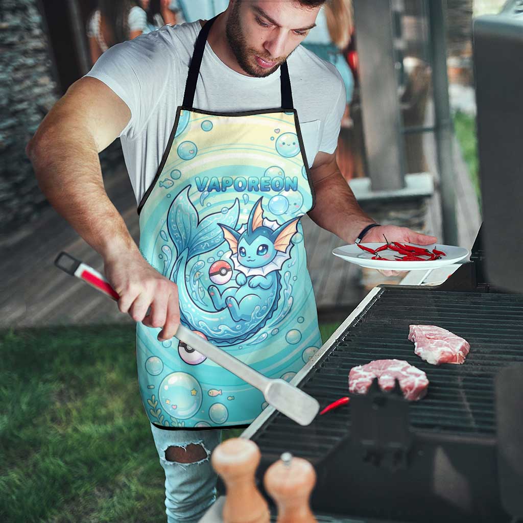 Vaporeon Apron Dreamy Ocean Bubble Fantasy Art