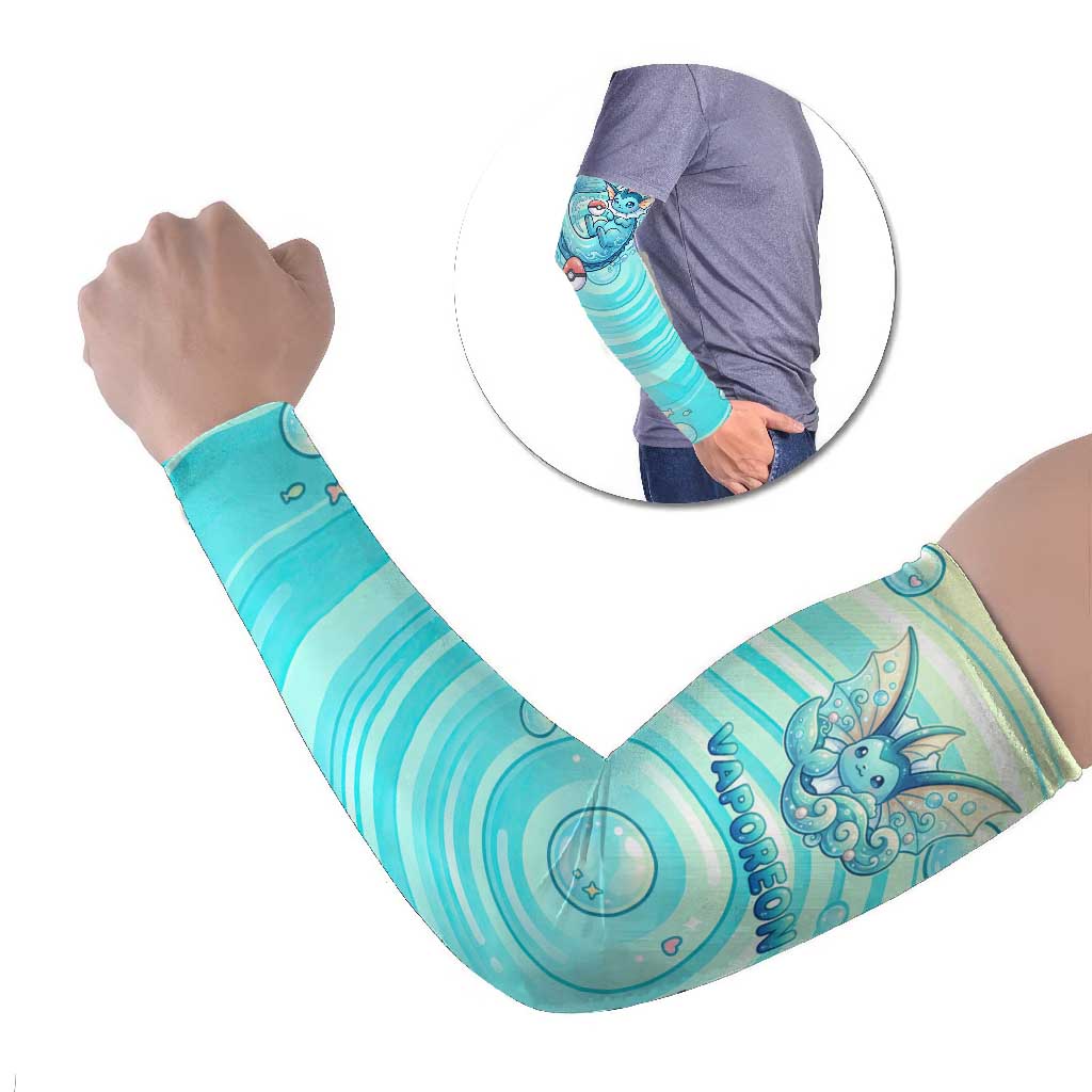 Vaporeon Arm Sleeves Dreamy Ocean Bubble Fantasy Art