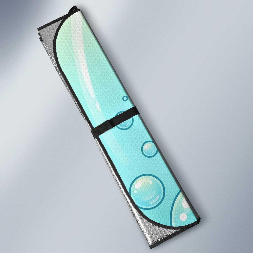 Vaporeon Auto Sun Shade Dreamy Ocean Bubble Fantasy Art