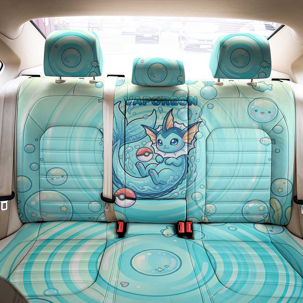 Vaporeon Back Car Seat Cover Dreamy Ocean Bubble Fantasy Art