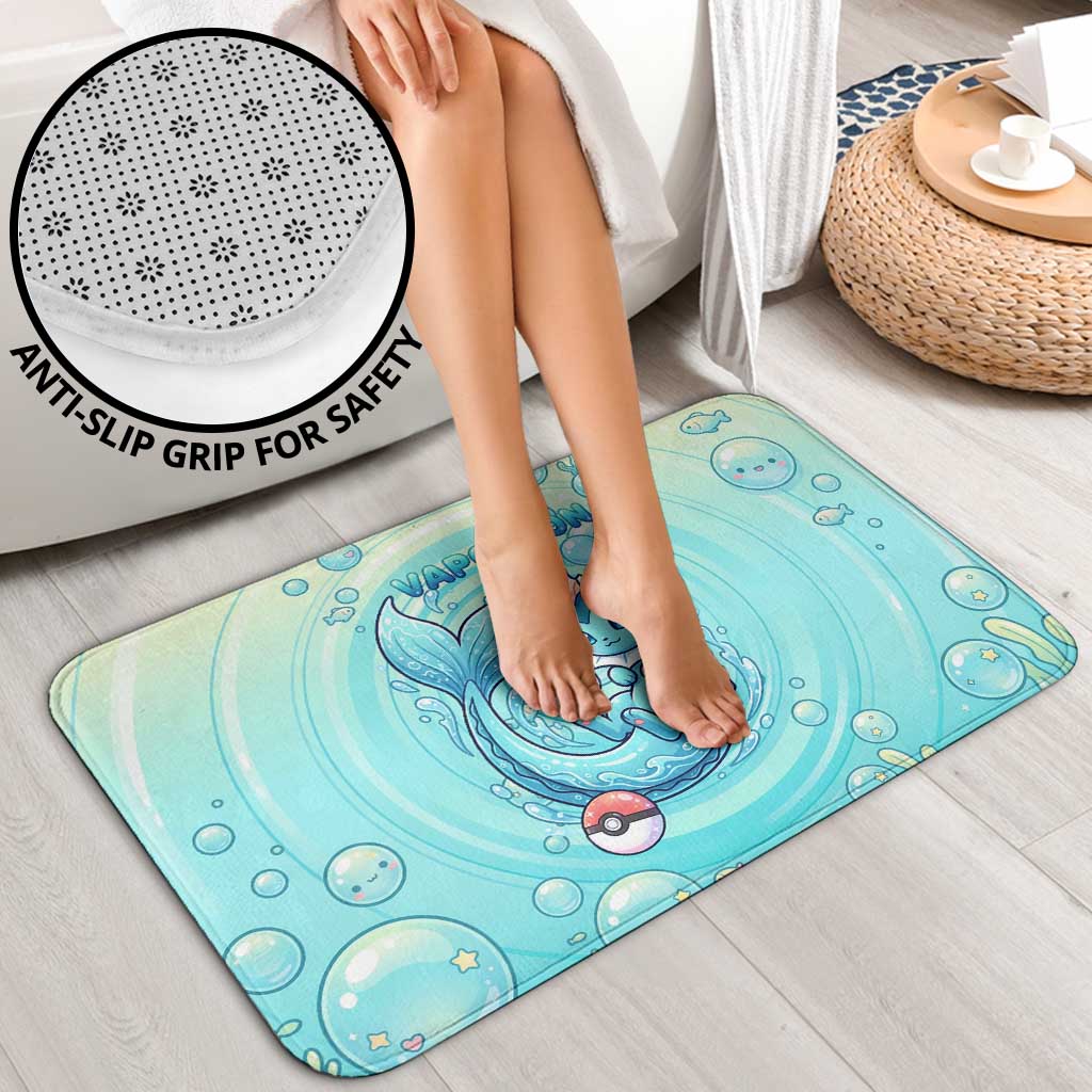 Vaporeon Bathroom Set Dreamy Ocean Bubble Fantasy Art