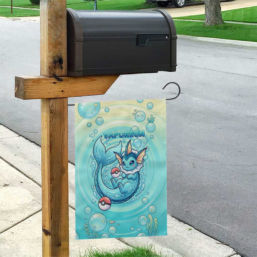 Vaporeon Garden Flag Dreamy Ocean Bubble Fantasy Art