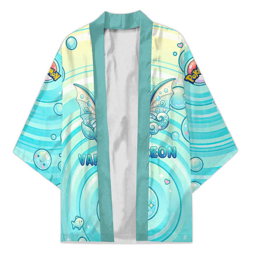 Vaporeon Kimono Dreamy Ocean Bubble Fantasy Art