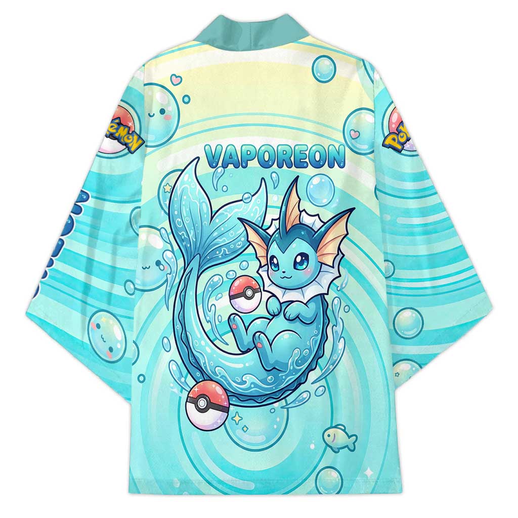 Vaporeon Kimono Dreamy Ocean Bubble Fantasy Art