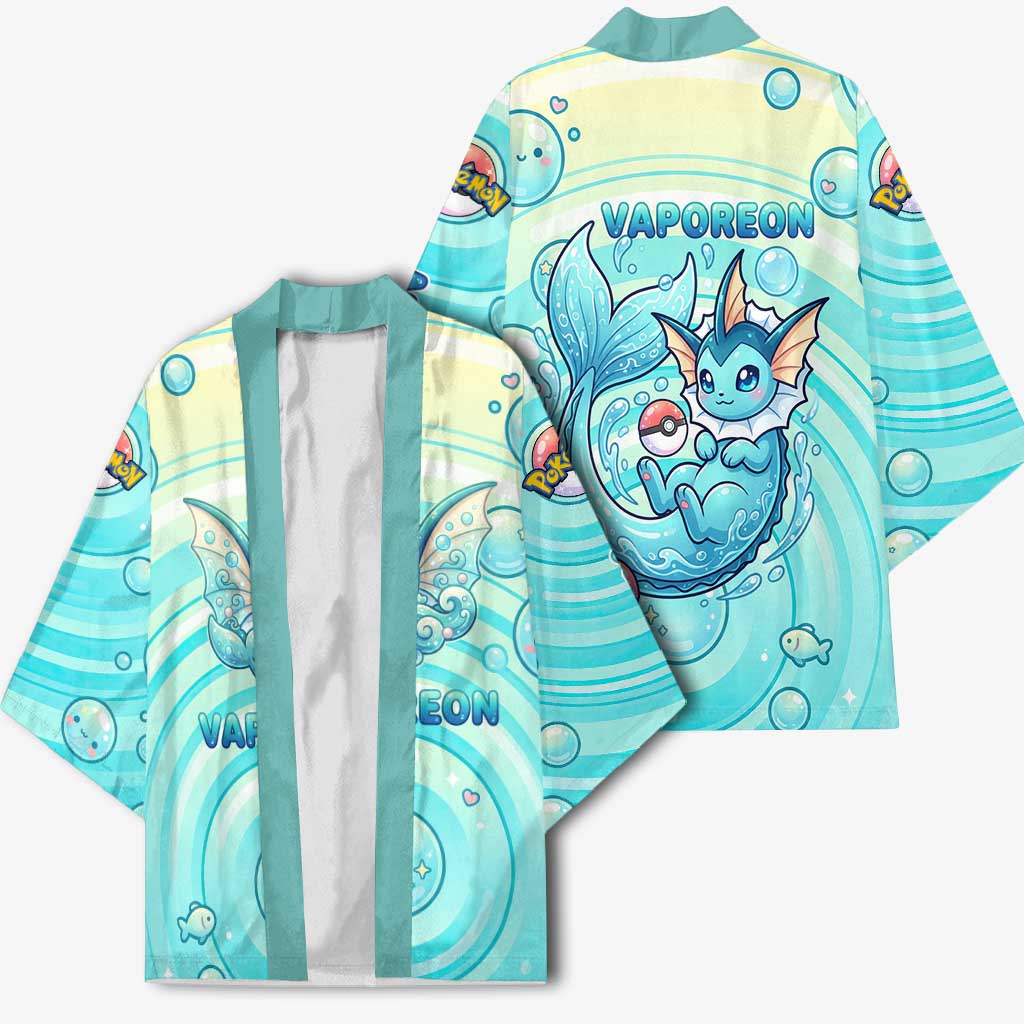 Vaporeon Kimono Dreamy Ocean Bubble Fantasy Art