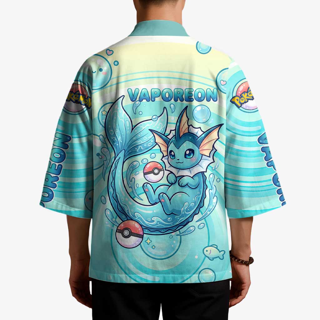 Vaporeon Kimono Dreamy Ocean Bubble Fantasy Art