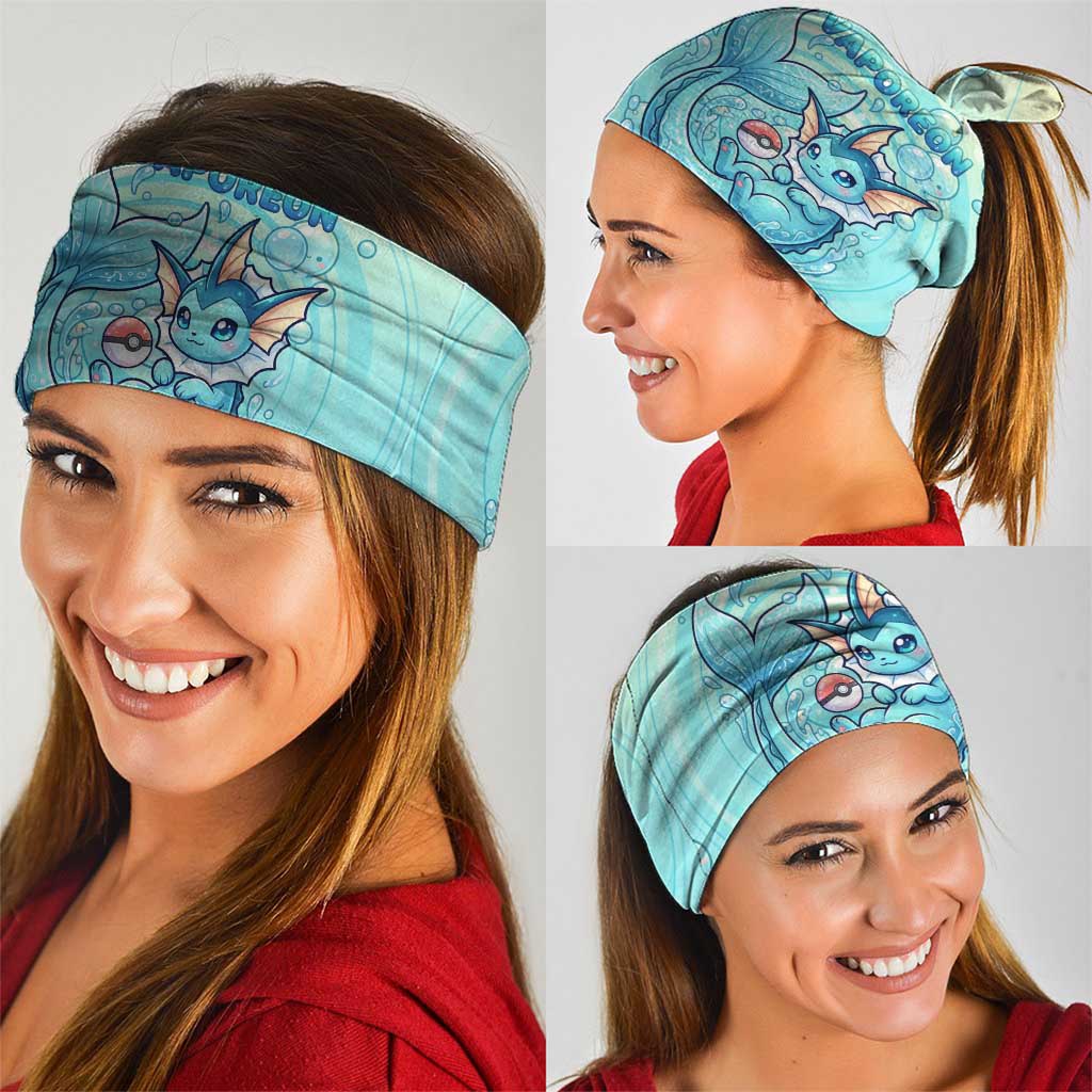 Vaporeon Neck Gaiter Dreamy Ocean Bubble Fantasy Art