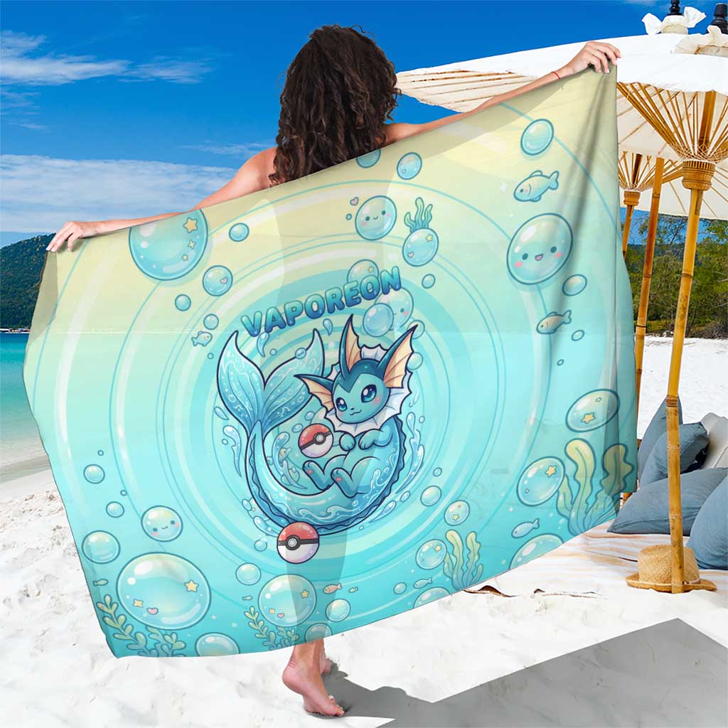 Vaporeon Sarong Dreamy Ocean Bubble Fantasy Art