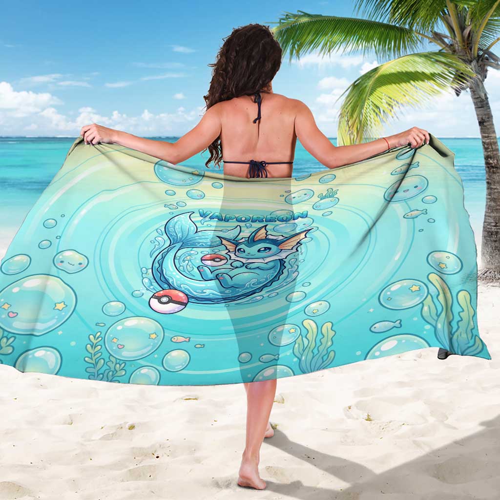 Vaporeon Sarong Dreamy Ocean Bubble Fantasy Art