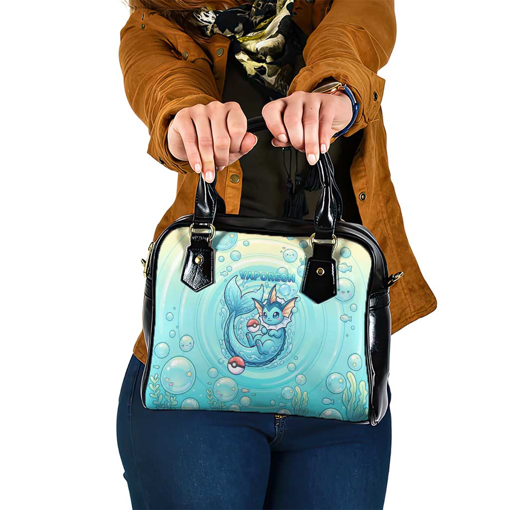 Vaporeon Shoulder Handbag Dreamy Ocean Bubble Fantasy Art