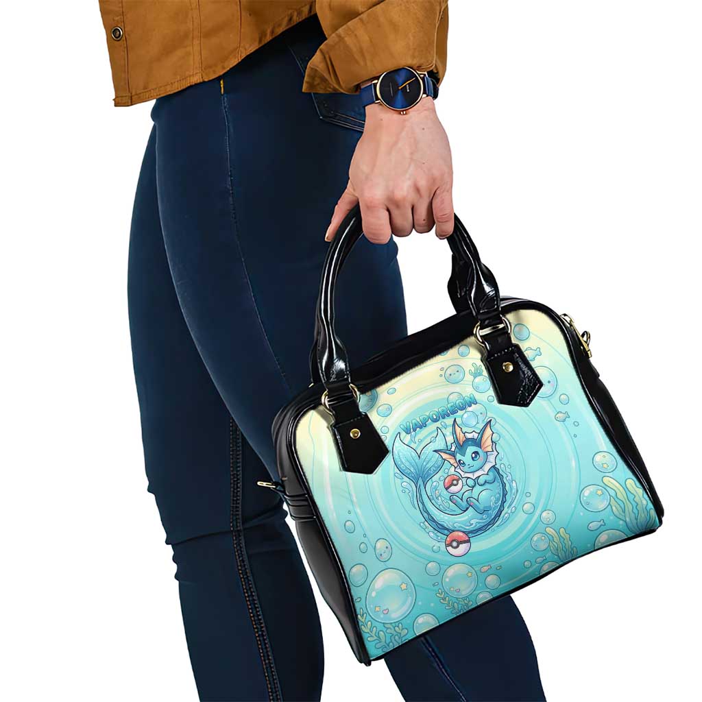Vaporeon Shoulder Handbag Dreamy Ocean Bubble Fantasy Art