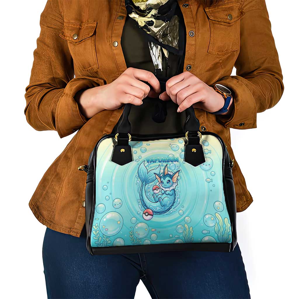 Vaporeon Shoulder Handbag Dreamy Ocean Bubble Fantasy Art