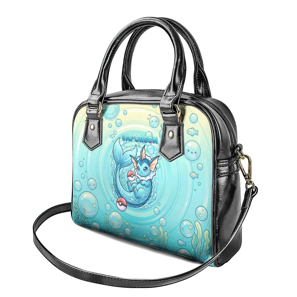 Vaporeon Shoulder Handbag Dreamy Ocean Bubble Fantasy Art