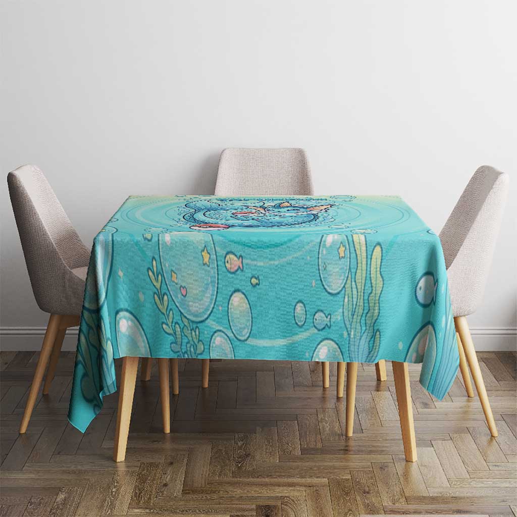 Vaporeon Tablecloth Dreamy Ocean Bubble Fantasy Art