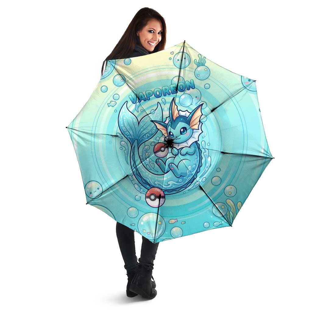 Vaporeon Umbrella Dreamy Ocean Bubble Fantasy Art
